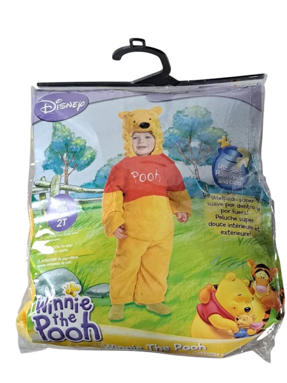 Disney Winnie the Pooh Costume Jumpsuit Disguise Halloween Child 2T One Piece